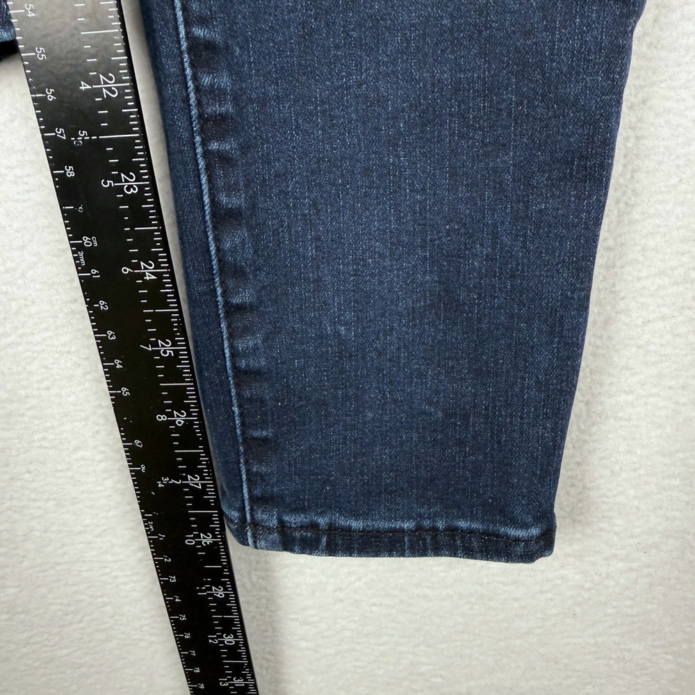 Abercrombie & Fitch Super Skinny Jeans Womens 27/4R Dark Blue High Rise Stretch - Picture 5 of 7